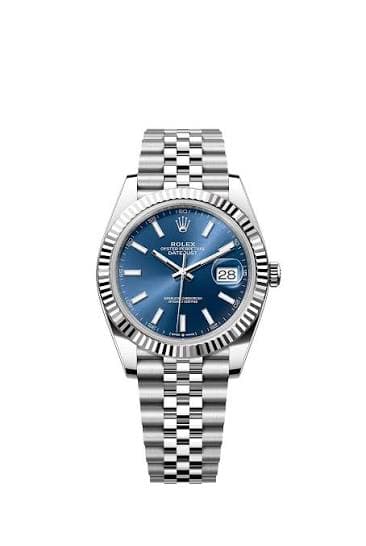 Rolex Datejust 41 — Blue Dial, Jubilee